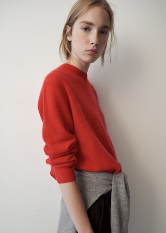 Pull-over 'INES' MANGO en rouge