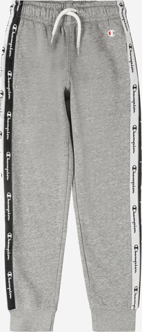 Champion Authentic Athletic Apparel Tapered Pants in Grey: front