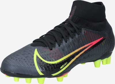 NIKE Fotbollsko i neongul / röd / svart, Produktvy
