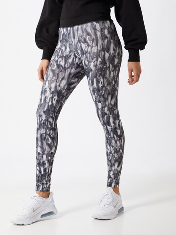 Urban Classics Skinny Leggings in Grau: Vorderseite