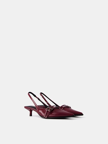Bershka Slingback pumps in Red
