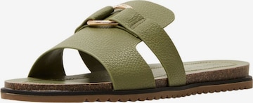 ESPRIT Mules in Green: front