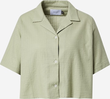 Rotholz - Blusa en verde: frente