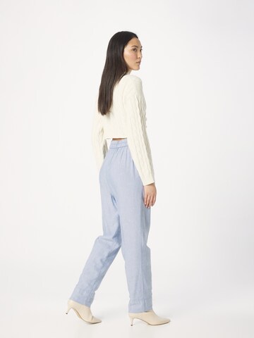 InWear Regular Pleated Pants 'KeiI' in Blue