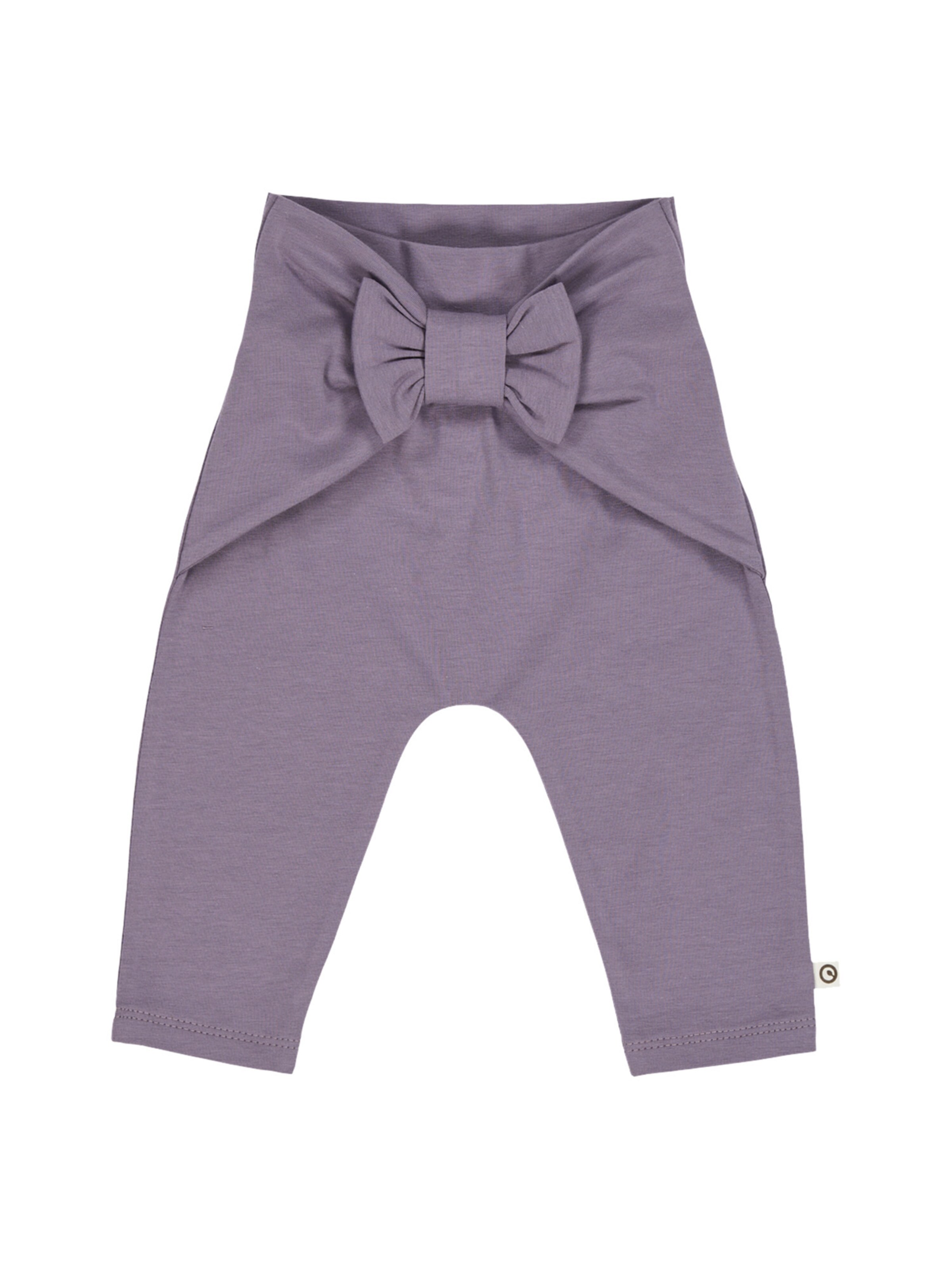 Regular Pantalon Müsli by GREEN COTTON en violet : devant