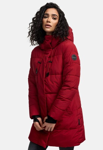Cappotto invernale 'Kaituu XVI' di MARIKOO in rosso: frontale