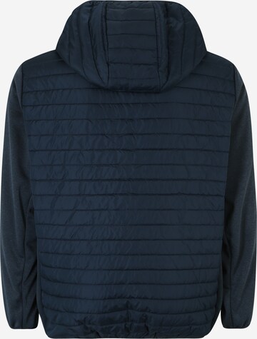 Jack & Jones Plus Between-season jacket 'Emulti' in Blue