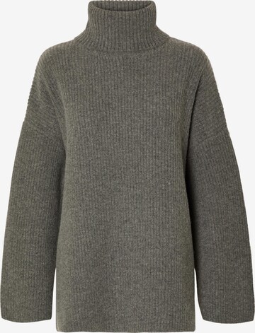 SELECTED FEMME Sweater 'Mary' in Grey: front