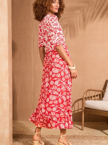 love & roses Kleid in Rot