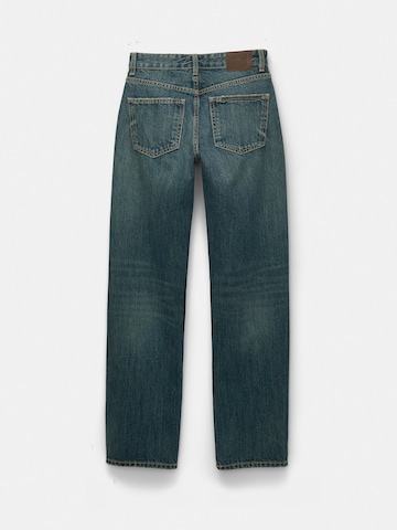 Pull&Bear Regular Jeans in Blau