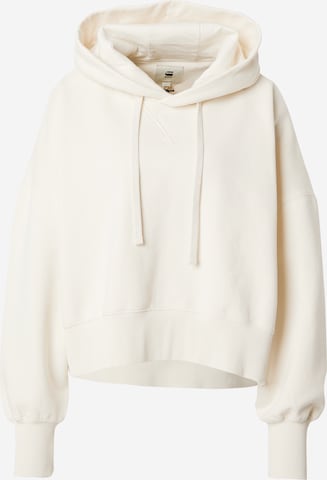 Sweat-shirt G-Star RAW en beige : devant