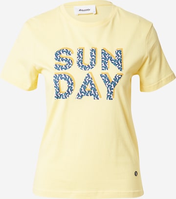 Brava Fabrics T-Shirt in Gelb: predná strana
