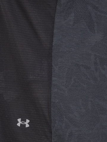 UNDER ARMOUR Funkcionalna majica 'Streaker' | črna barva