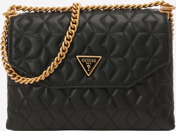 GUESS - Bolso de hombro 'Elenia' en negro: frente