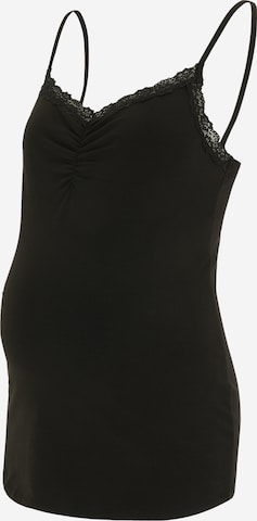 Only Maternity Top 'MERIA' in Schwarz: predná strana