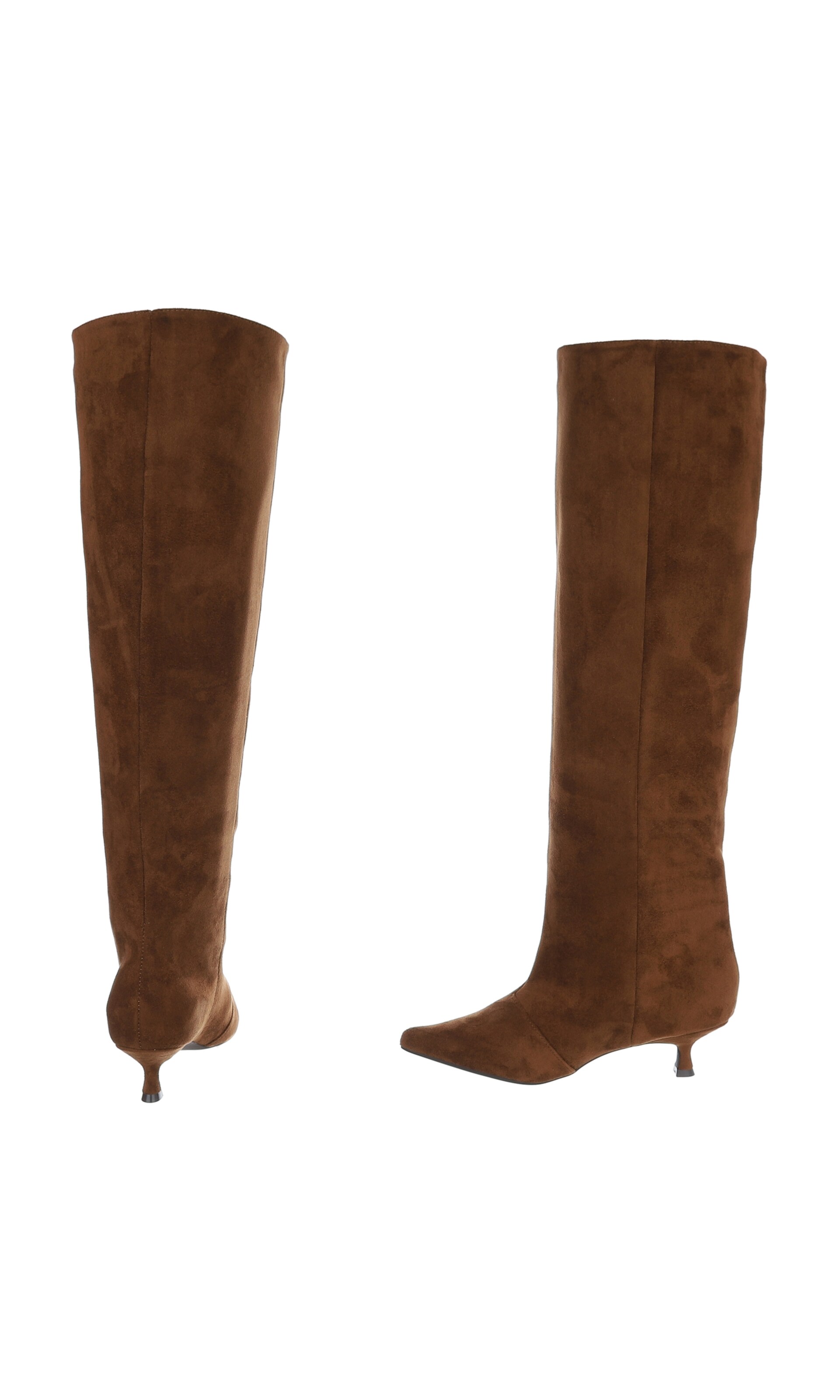 Ital-Design Overknees in Braun