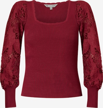 Yumi Pullover in Rot: Vorderseite