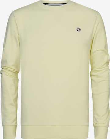 Petrol Industries Sweatshirt 'Cabana' in Yellow: front