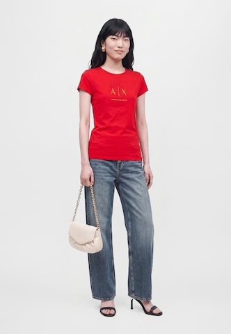ARMANI EXCHANGE Póló - piros