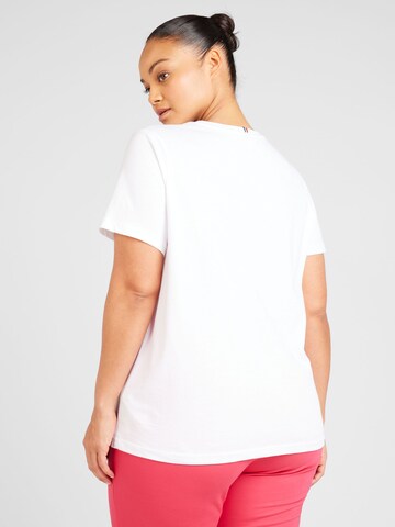 T-shirt Tommy Hilfiger Curve en blanc