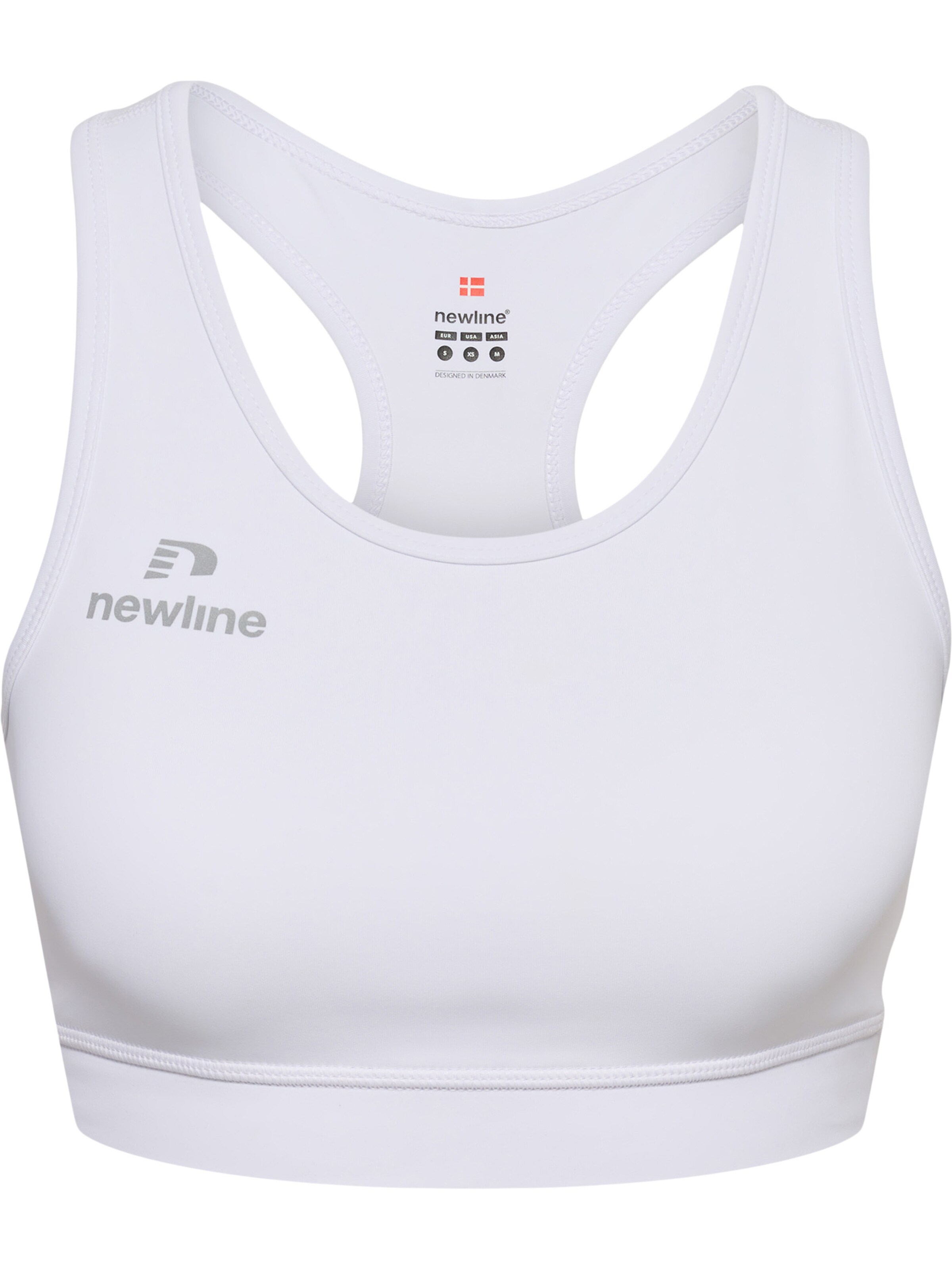 Haut de sport Newline en blanc : devant