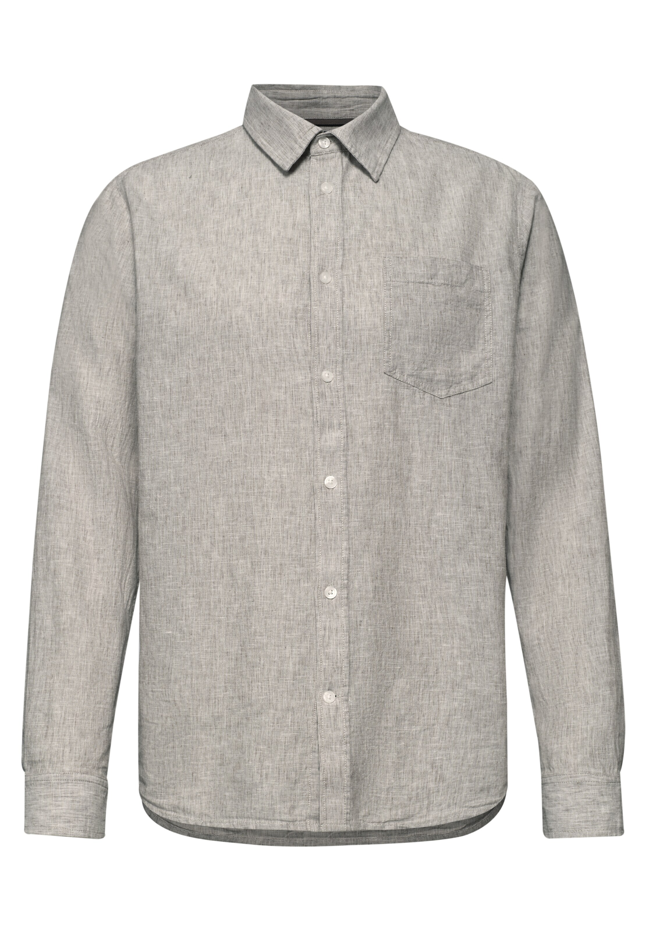 Street One MEN Hemd in Braun: Vorderseite