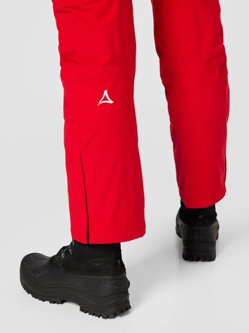 regular Pantaloni per outdoor 'Weissach' di Schöffel in rosso