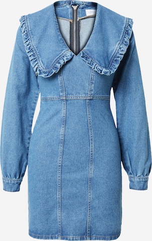 Daahls by Emma Roberts exclusively for ABOUT YOU Shirt Dress 'Vicky' in Blue: front