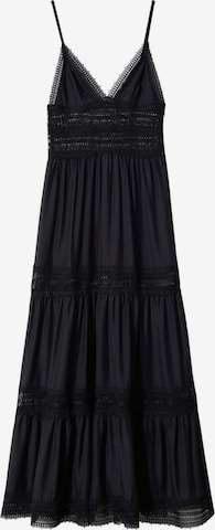 MANGO Summer Dress 'Elena' in Black: front