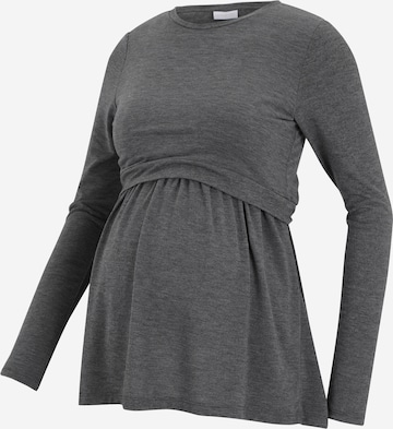 Maglietta di MAMALICIOUS in grigio: frontale