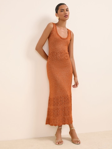 Robes en maille Bhoem en marron