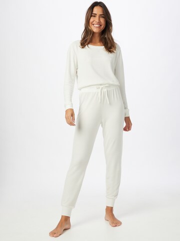 Pantalon de pyjama 'CALM' Dorina en blanc