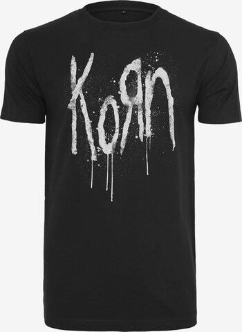 T-Shirt 'Korn Still a Freak' Mister Tee en noir : devant