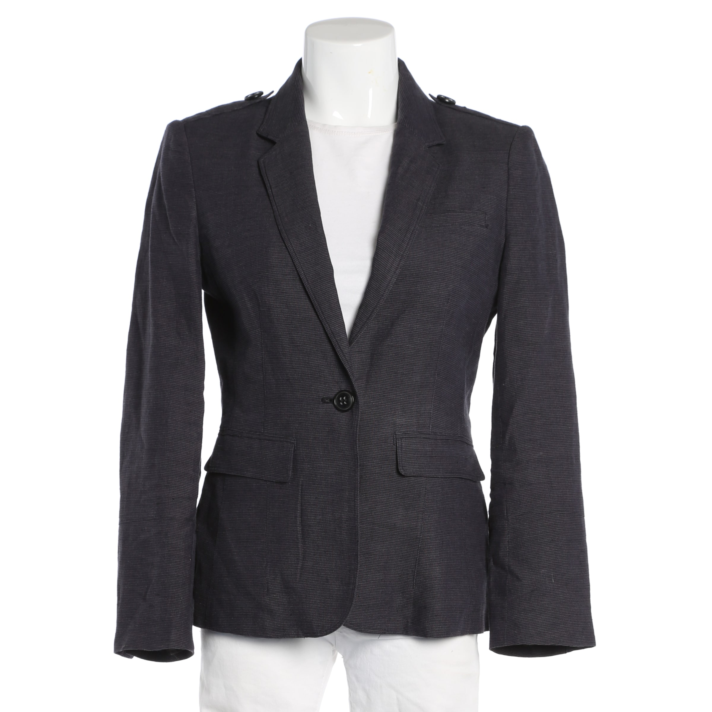 BURBERRY Blazer in M in Blue: front