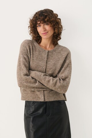 Part Two Knit cardigan 'Linika' in Beige: front
