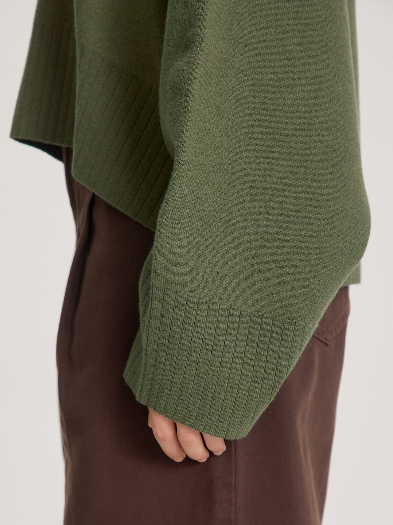 EDITED Produits Pull-over 'Kasha' vert
