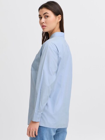 Camicia da donna ' IHGESTA' di ICHI in blu