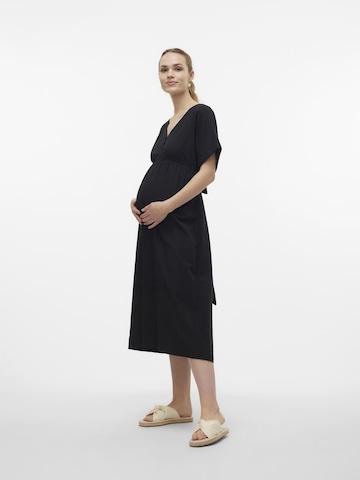 MAMALICIOUS فستان صيفي 'SANA LIA' بلون أسود: الأمام