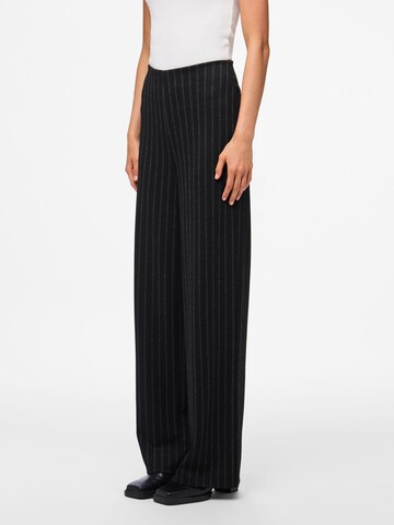 Wide leg Pantaloni 'PCJiannah' di PIECES in nero: frontale