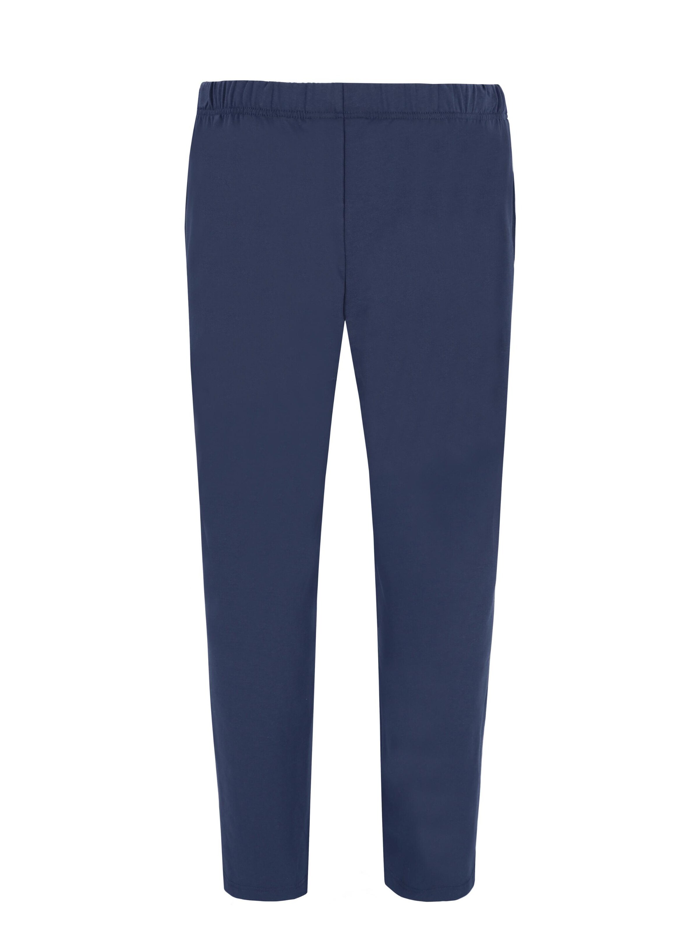 HAJO Regular Pleated Pants in Blue