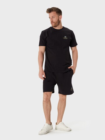 Oldskull Loose fit Pants 'Samurai' in Black: front
