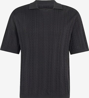 ADIDAS ORIGINALS - Jersey en negro: frente