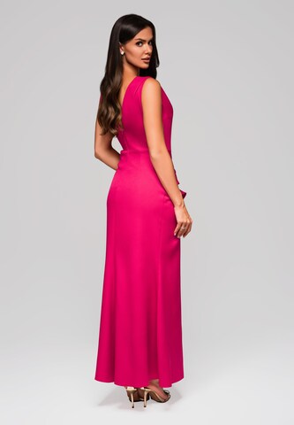 Ombre Evening dress in Pink