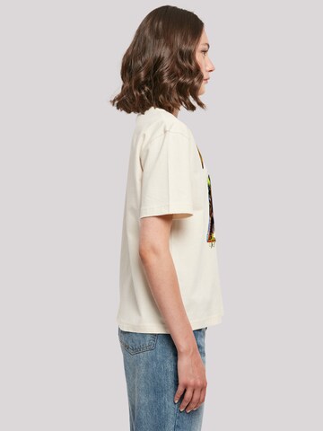 T-shirt 'Def Leppard Hysteria' F4NT4STIC en beige