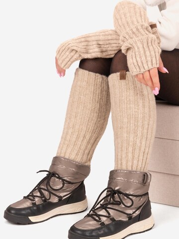 Vivisence Kurzfingerhandschuhe '7217' in Beige