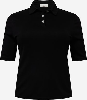 Guido Maria Kretschmer Curvy - Camiseta 'Selma' en negro: frente