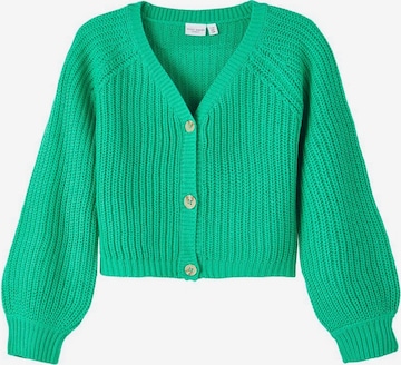 NAME IT Knit cardigan 'Valea' in Green: front