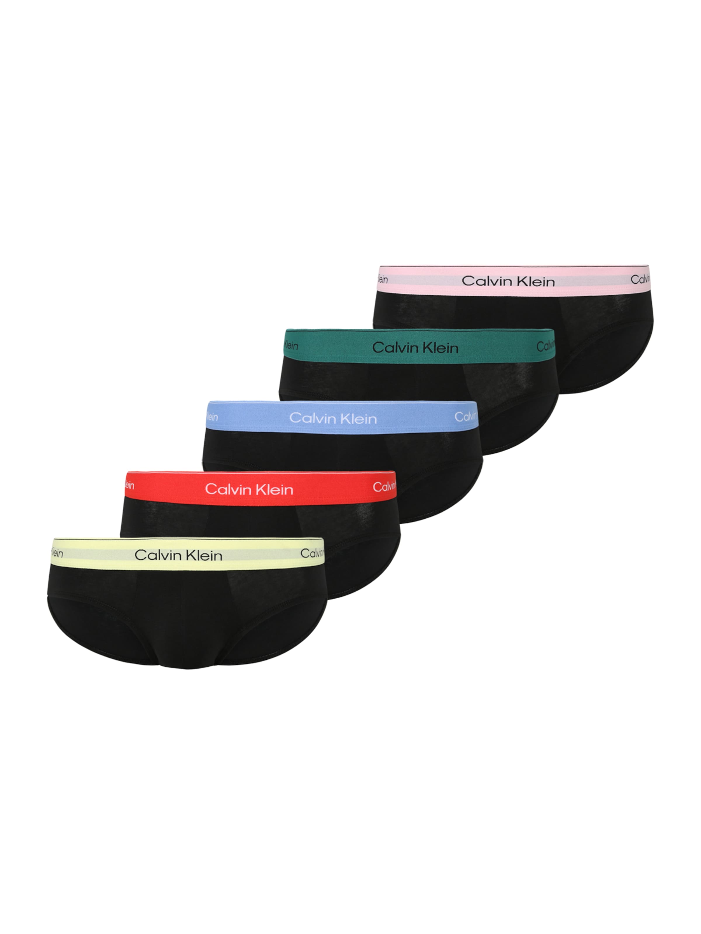 Calvin Klein Underwear Slip in Black: front