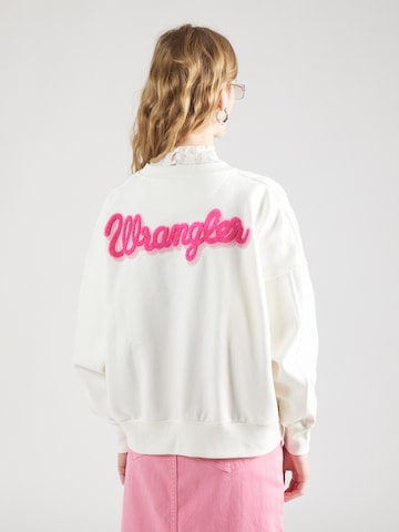 Sweat-shirt WRANGLER en blanc