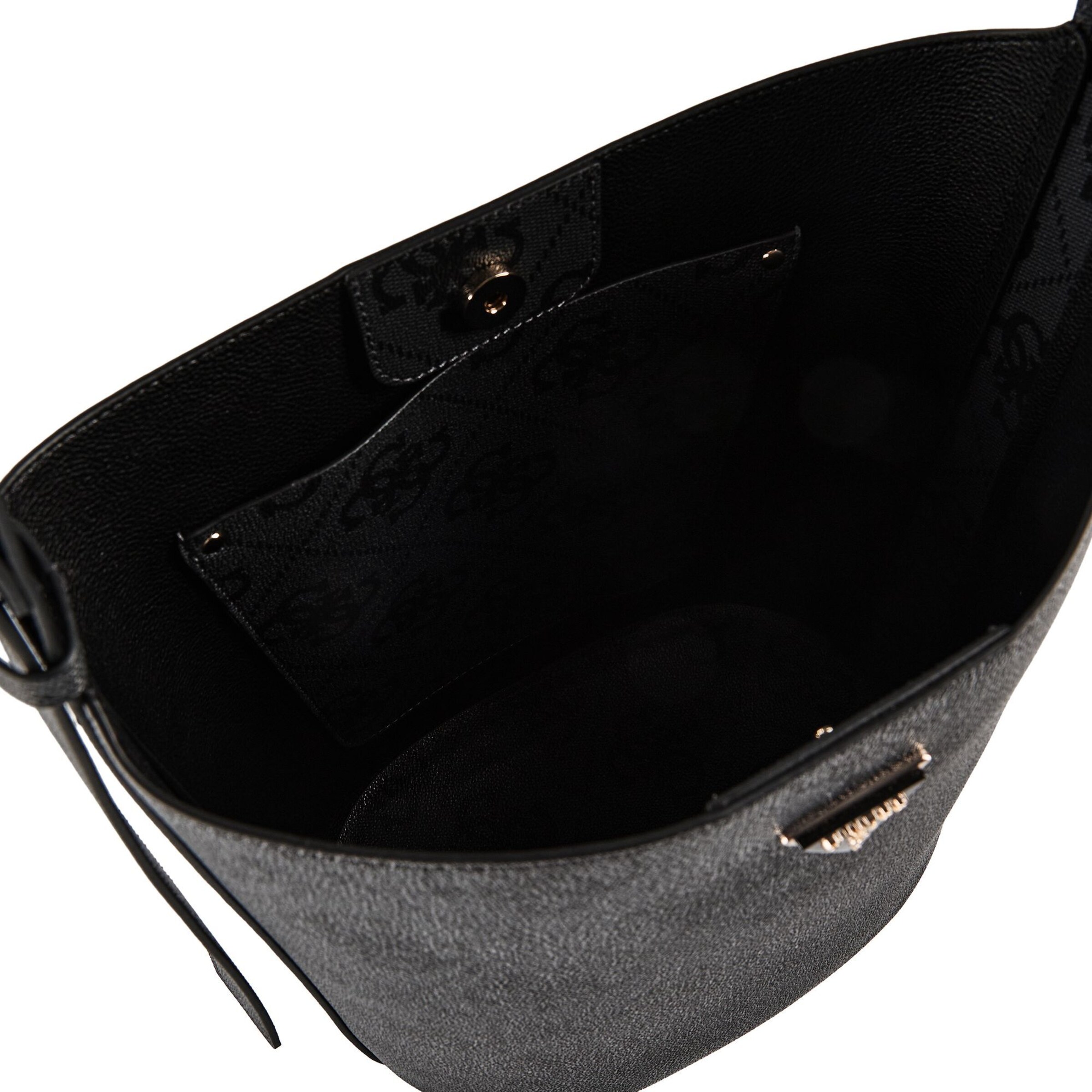 Borsa a spalla 'Meridian II' di GUESS in grigio